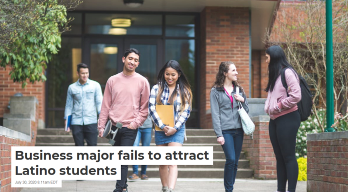 Business major fails to attract Latino students
