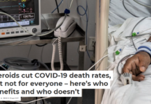 Steroids cut COVID-19 death rates, but not for everyone – here’s who benefits and who doesn’t