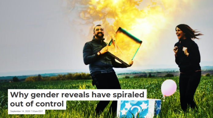Why gender reveals have spiraled out of control