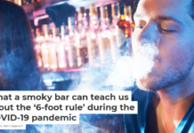 What a smoky bar can teach us about the ‘6-foot rule’ during the COVID-19 pandemic