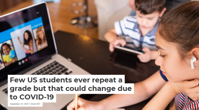 Few US students ever repeat a grade but that could change due to COVID-19