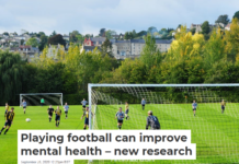 Playing football can improve mental health – new research