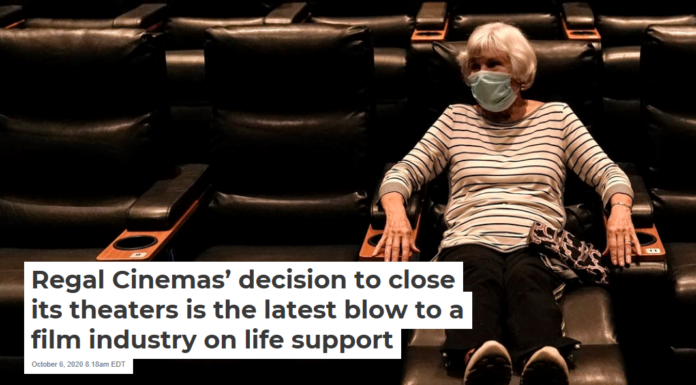 Regal Cinemas’ decision to close its theaters is the latest blow to a film industry on life support