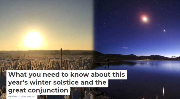 What you need to know about this year’s winter solstice and the great conjunction