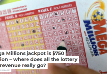 Mega Millions jackpot is $750 million – where does all the lottery tax revenue really go?