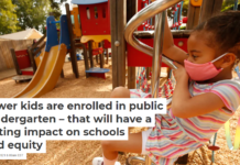 Fewer kids are enrolled in public kindergarten – that will have a lasting impact on schools and equity