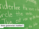 Why does grammar matter?