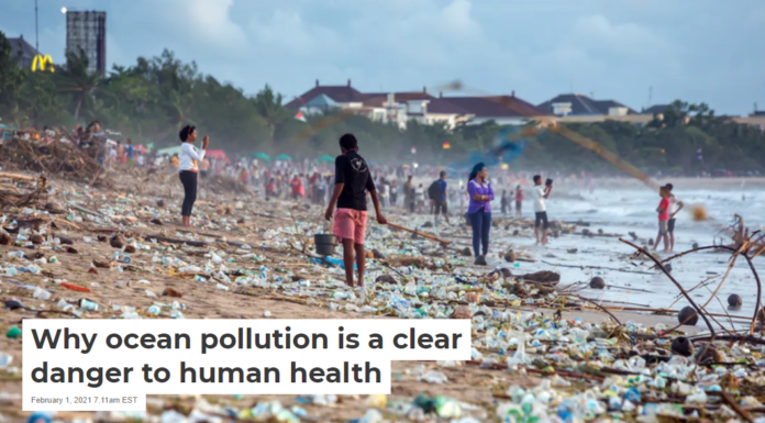 Why ocean pollution is a clear danger to human health