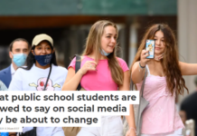What public school students are allowed to say on social media may be about to change