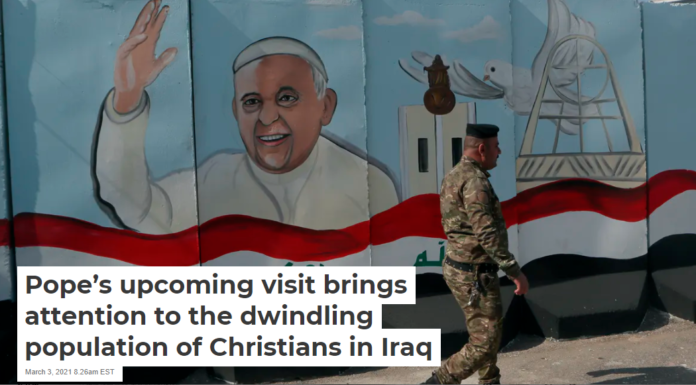 Pope’s upcoming visit brings attention to the dwindling population of Christians in Iraq