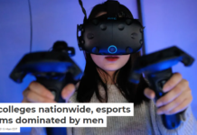 At colleges nationwide, esports teams dominated by men
