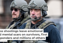 Mass shootings leave emotional and mental scars on survivors, first responders and millions of others