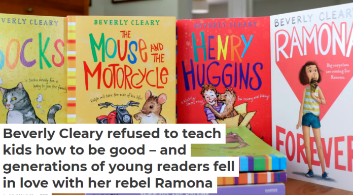 Beverly Cleary refused to teach kids how to be good — and generations of young readers fell in love with her rebel Ramona