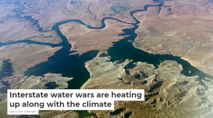 Interstate water wars are heating up along with the climate