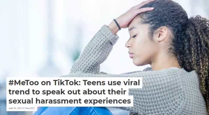 #MeToo on TikTok: Teens use viral trend to speak out about their sexual harassment experiences