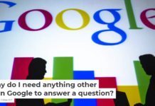 Why do I need anything other than Google to answer a question?