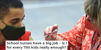 School nurses have a big job – is 1 for every 750 kids really enough?