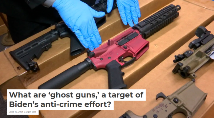 What are ‘ghost guns,’ a target of Biden’s anti-crime effort?