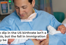 The dip in the US birthrate isn’t a crisis, but the fall in immigration may be