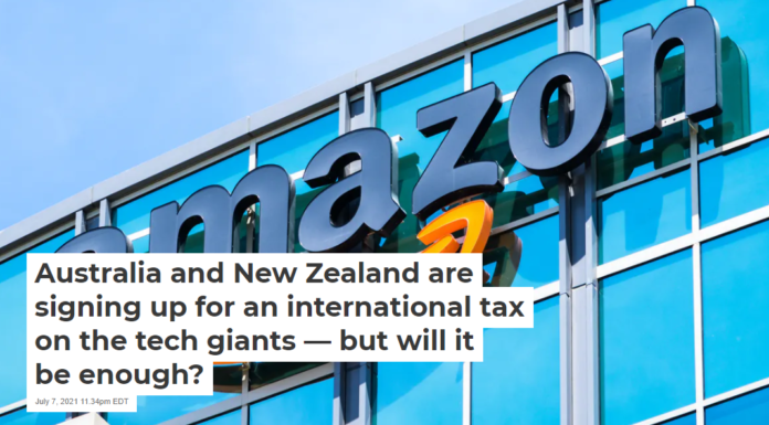 Australia and New Zealand are signing up for an international tax on the tech giants — but will it be enough?