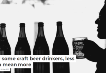For some craft beer drinkers, less can mean more