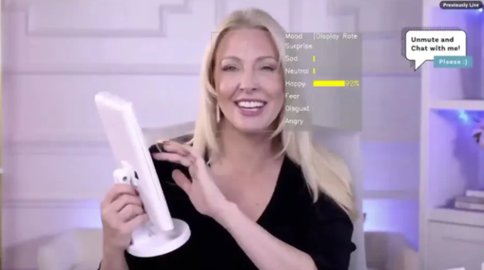 That smile may hurt sales. Screenshot, CC BY-NC-SA