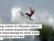 Surfing makes its Olympic debut – and the waves should be world-class thanks to wind, sand and a typhoon or two