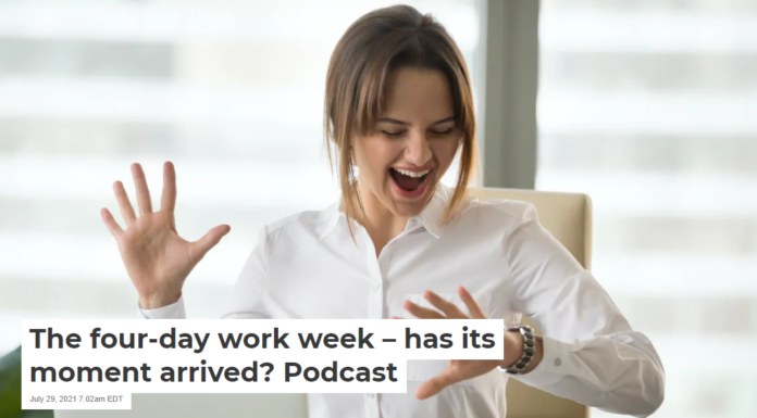The four-day work week – has its moment arrived? Podcast