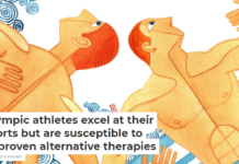 Olympic athletes excel at their sports but are susceptible to unproven alternative therapies