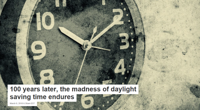 100 years later, the madness of daylight saving time endures