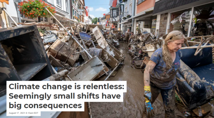 Climate change is relentless: Seemingly small shifts have big consequences