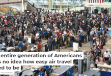 An entire generation of Americans has no idea how easy air travel used to be