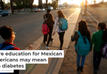 More education for Mexican Americans may mean less diabetes