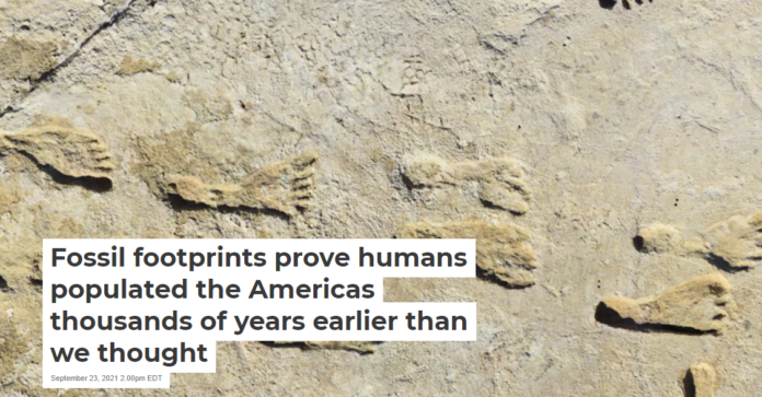 Are these the footprints of the first-known American teen? Matthew Robert Bennett, Author provided