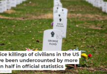 Police killings of civilians in the US have been undercounted by more than half in official statistics