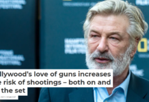 Hollywood’s love of guns increases the risk of shootings – both on and off the set