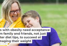 Kids with obesity need acceptance from family and friends, not just better diet tips, to succeed at managing their weight
