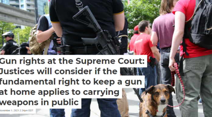 Gun rights at the Supreme Court: Justices will consider if the fundamental right to keep a gun at home applies to carrying weapons in public