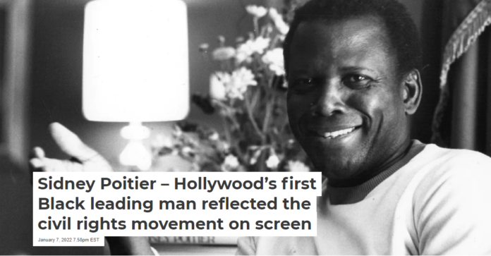 Sidney Poitier, seen here in a 1980 photograph. Photo by Evening Standard/Getty Images