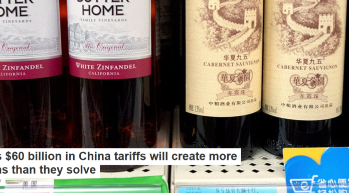 Trump’s $60 billion in China tariffs will create more problems than they solve