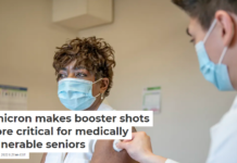 Omicron makes booster shots more critical for medically vulnerable seniors