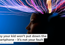 Why your kid won’t put down the smartphone – it’s not your fault