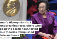 Women’s History Month: 5 groundbreaking researchers who mapped the ocean floor, tested atomic theories, vanquished malaria and more