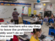 Why most teachers who say they plan to leave the profession probably won’t do so anytime soon