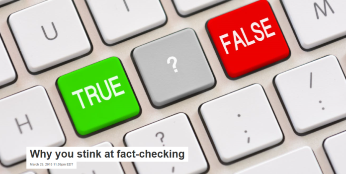 We don’t automatically question information we read or hear. Gaelfphoto/Shutterstock.com