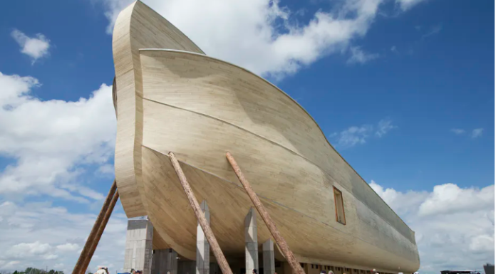 At a popular evangelical tourist site, the Ark Encounter, the image of a ‘wrathful God’ appeals to millions