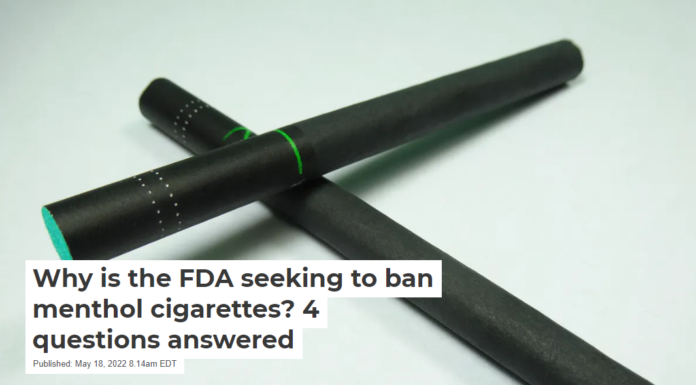 Why is the FDA seeking to ban menthol cigarettes? 4 questions answered