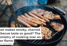 What makes smoky, charred barbecue taste so good? The chemistry of cooking over an open flame