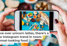 Move over unicorn lattes, there’s a new Instagram trend in town: Normal-looking food