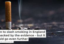 Plan to slash smoking in England is backed by the evidence – but it could go even further